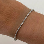 Pulseira Snake Slim Prata